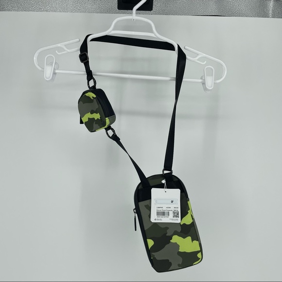 LULULEMON NWT MODULAR PHONE CROSSBODY BAG HERITAGE CAMO NEO MINT MULTI - Picture 5 of 9